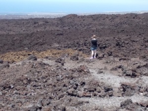 big island hawaii ka lae lava field