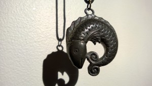 my chinese fish pendant necklace