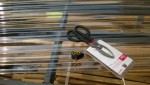 tuftex plastic polycarbonate roofing cutting with snips at lowe's
