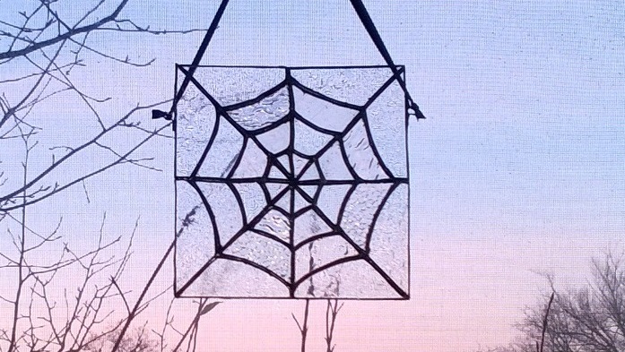 Stained Glass Spider Web – Part 3