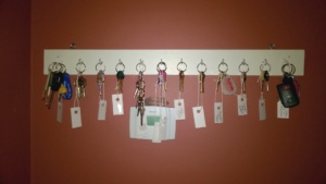 crafting a diy key rack