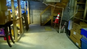 i shop-vac'd our basement common area #1
