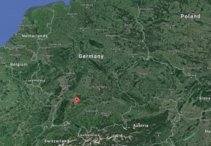 my german family lives in nürtingen, germany, southeast of stuttgart