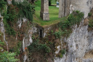 secret doorway under the drawbridge to castle lichtenstein