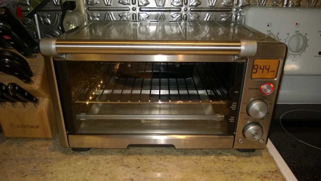 my fancy breville toaster oven looking as good as new