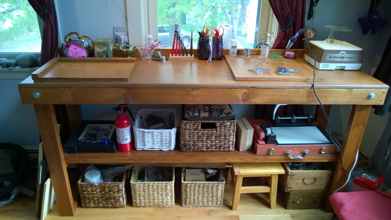 I Stained My Workbench – Part 2