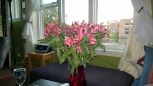 flowers from hubby!