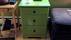 the newly refinished cupboard looks wonderful! living room rosemary