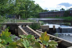 what the ipswich river fish ladder usually looks like