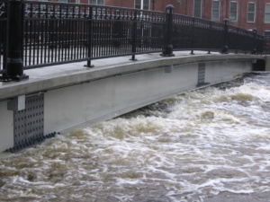 ipswich river during the flood of 2006, taken by waterpixi