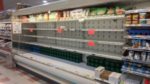 the new normal - no eggs at market basket in rowley