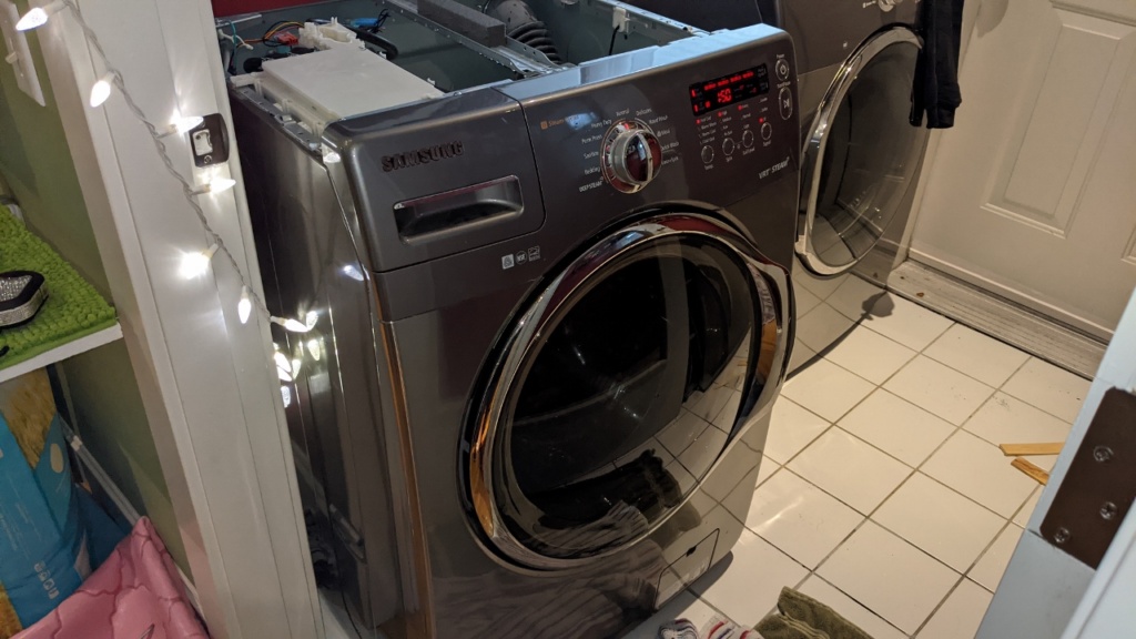 our samsung washer actually worked after i put it back together!